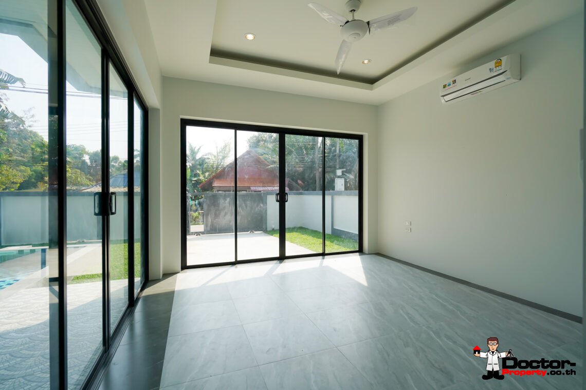 New 3 Bedroom Private Pool Villa in Ban Tai, Koh Samui – For Sale